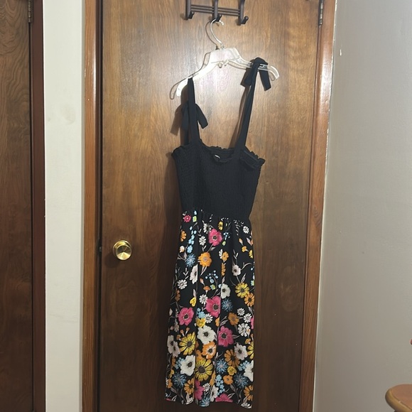Haptics Chic Floral Women's Dress - Black and Multicolor - Picture 4 of 4